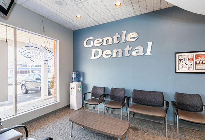 Gentle Dental Stoughton Waiting Area