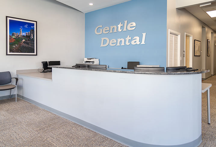 Gental Dental Medford Reception