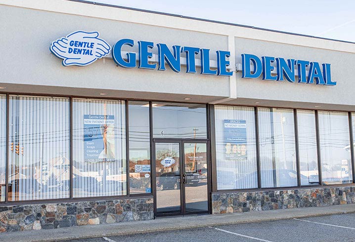 Gentle Dental Seekonk Entrance
