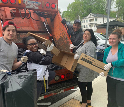Worcester at the Trolley Yard Trash Cleanup
