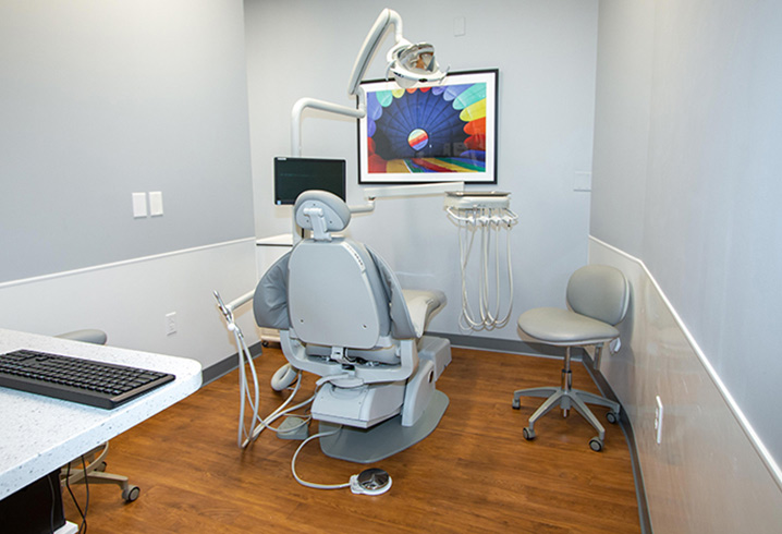 Gentle Dental Hudson dental care treatment room