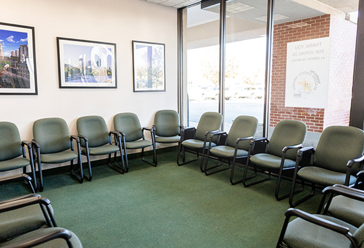 Gentle Dental Natick Waiting Area