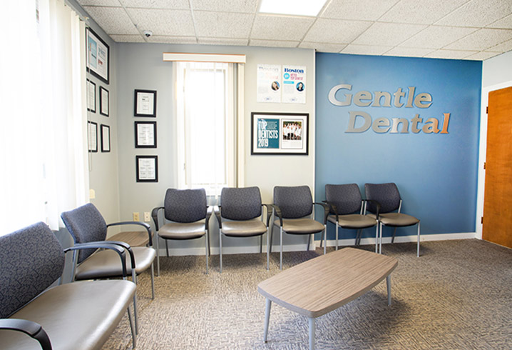 Gentle Dental New Bedford Waiting Area