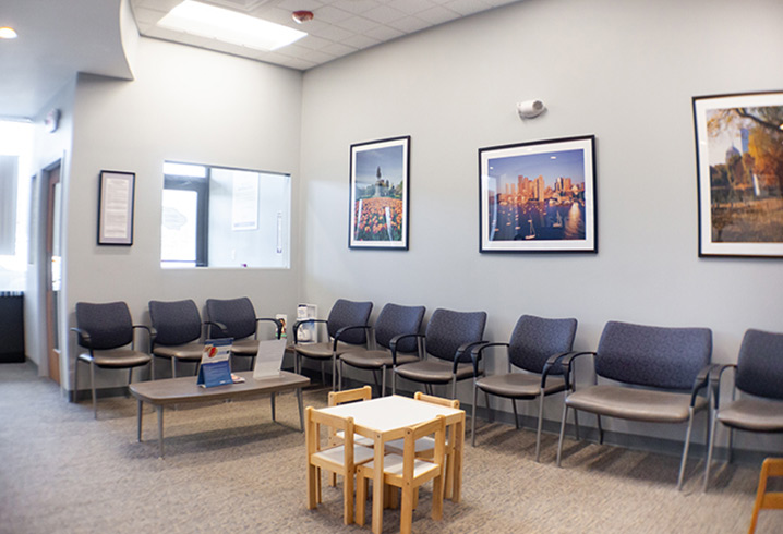 Gentle Dental North Andover Waiting Area