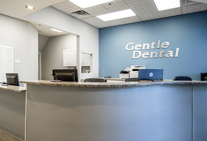 Gentle Dental Peabody Reception