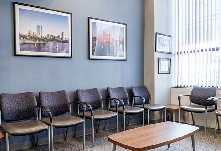 Gentle Dental Peabody Waiting Area