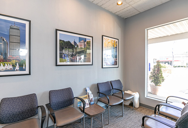 Gentle Dental Stoughton Waiting Area