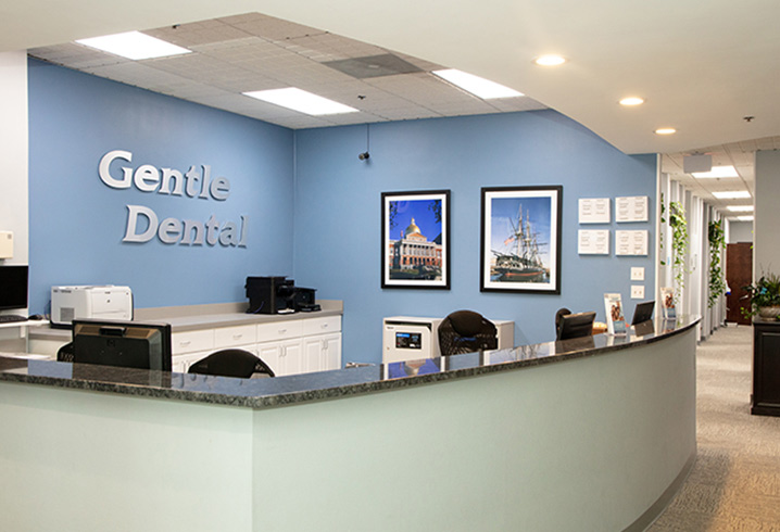 Gentle Dental Waltham Reception