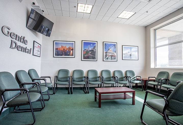 Gentle Dental Brockton Waiting Area