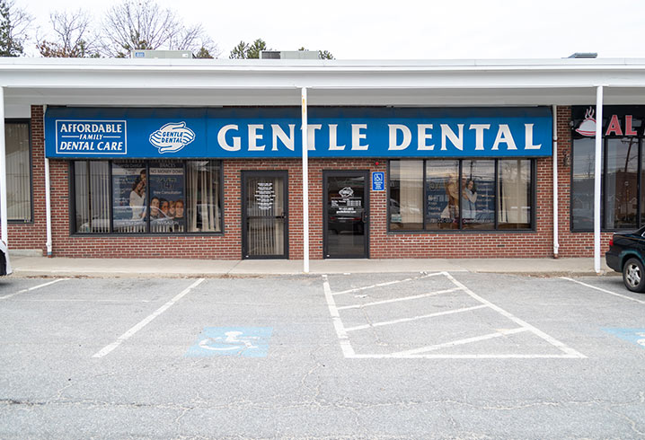 Gentle Dental Burlington Entrance