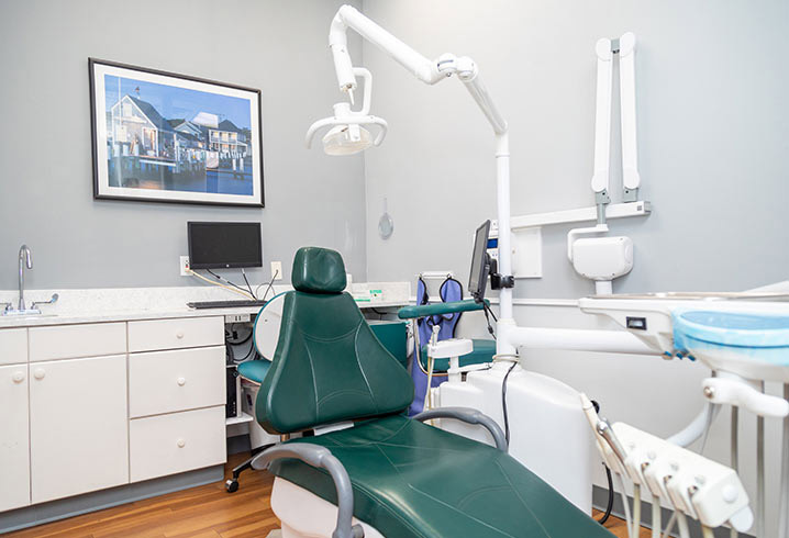 Gentle Dental Burlington treatment Room