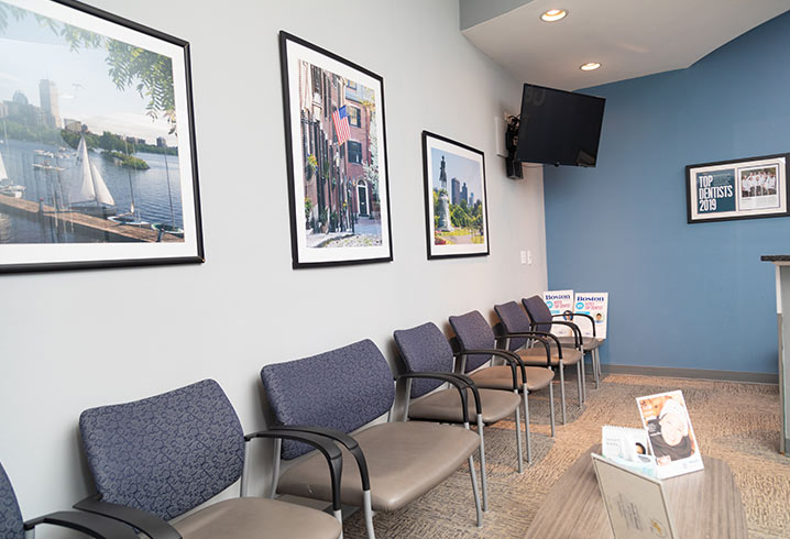 Gentle Dental Burlington Waiting Area