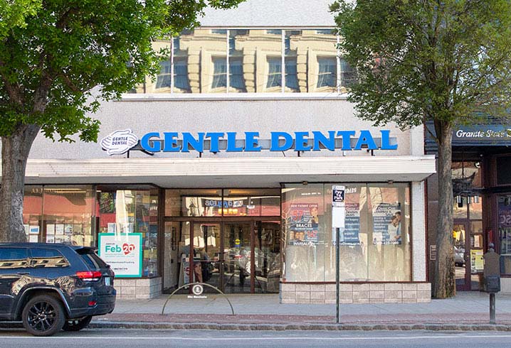 Gentle Dental Manchester Entrance