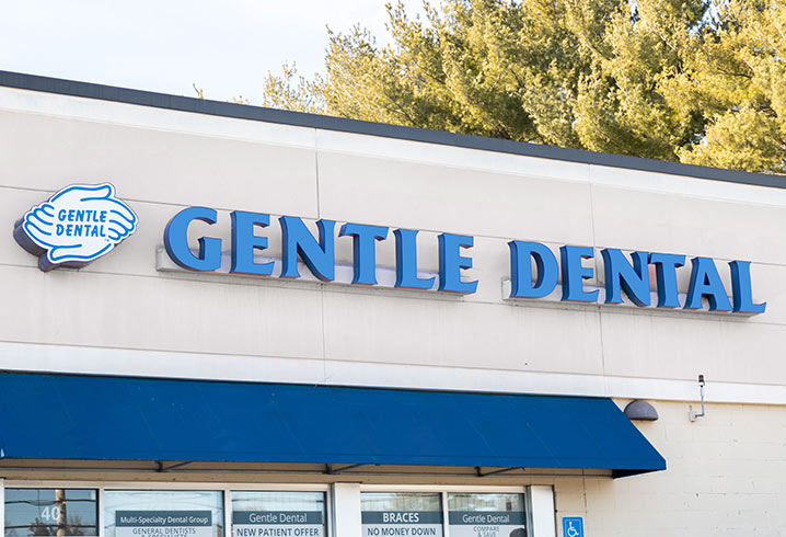 Gentle Dental Methuen Signage Logo
