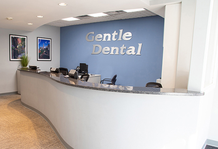 Gentle Dental Arlington Reception