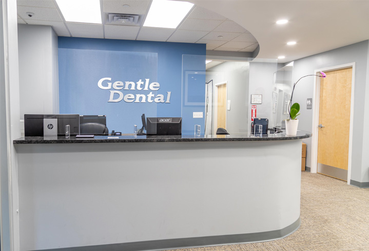 Gentle Dental Quincy Office Reception