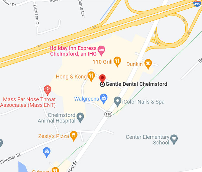 Gentle Dental Map Location