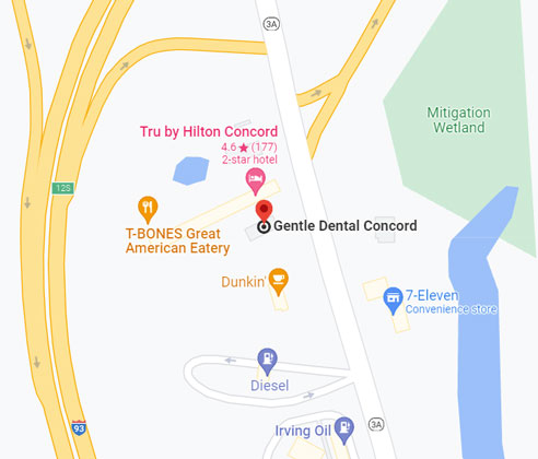 Gentle Dental Map Location