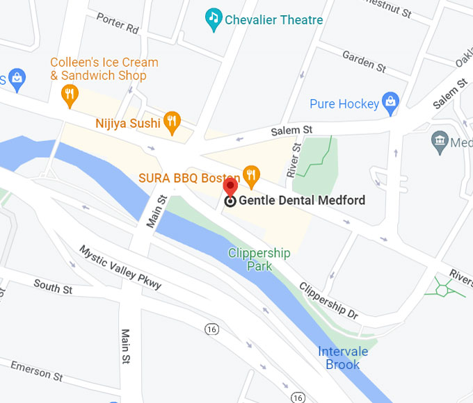 Gentle Dental Map Location