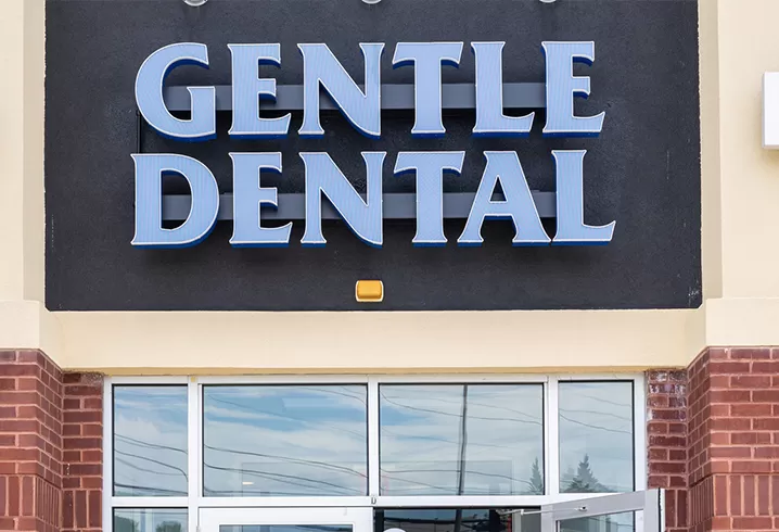Gentle Dental Exeter Outdoor Signage
