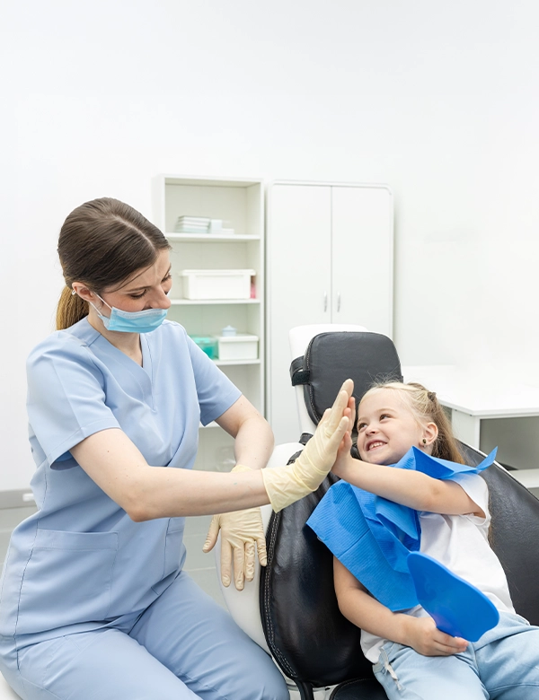 Doctor and Kid Happy