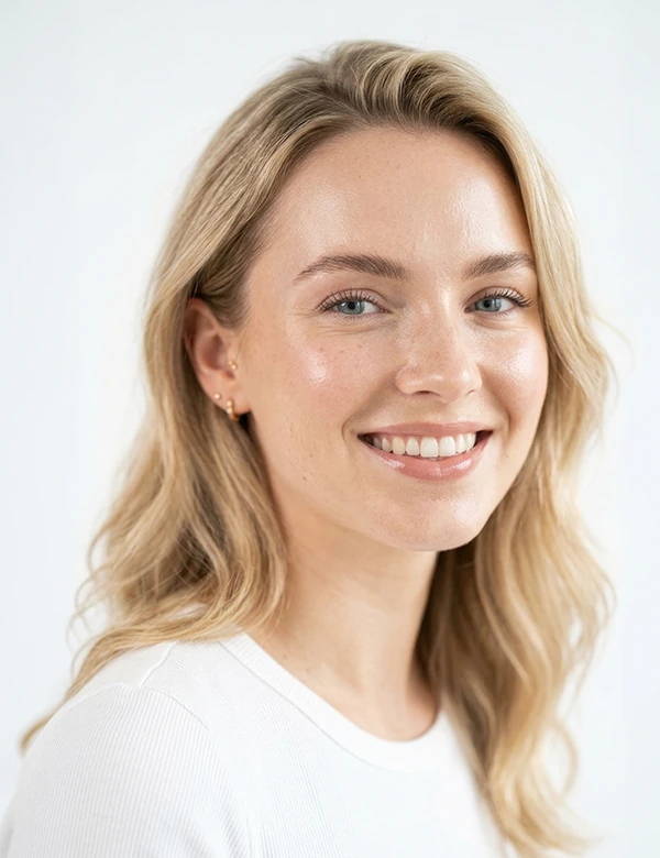 Woman smiling